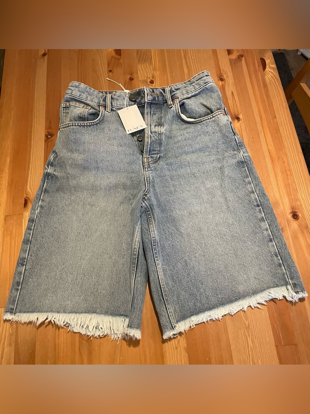 RAEY Bermuda Denim Shorts